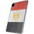 Egyptian Flag Distressed iPad Pro 11in (2024) Clear Case